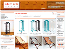 Tablet Screenshot of echos-furniture.ro